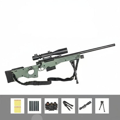 JieYing AWM Shell Ejection Nerf Guns Sniper