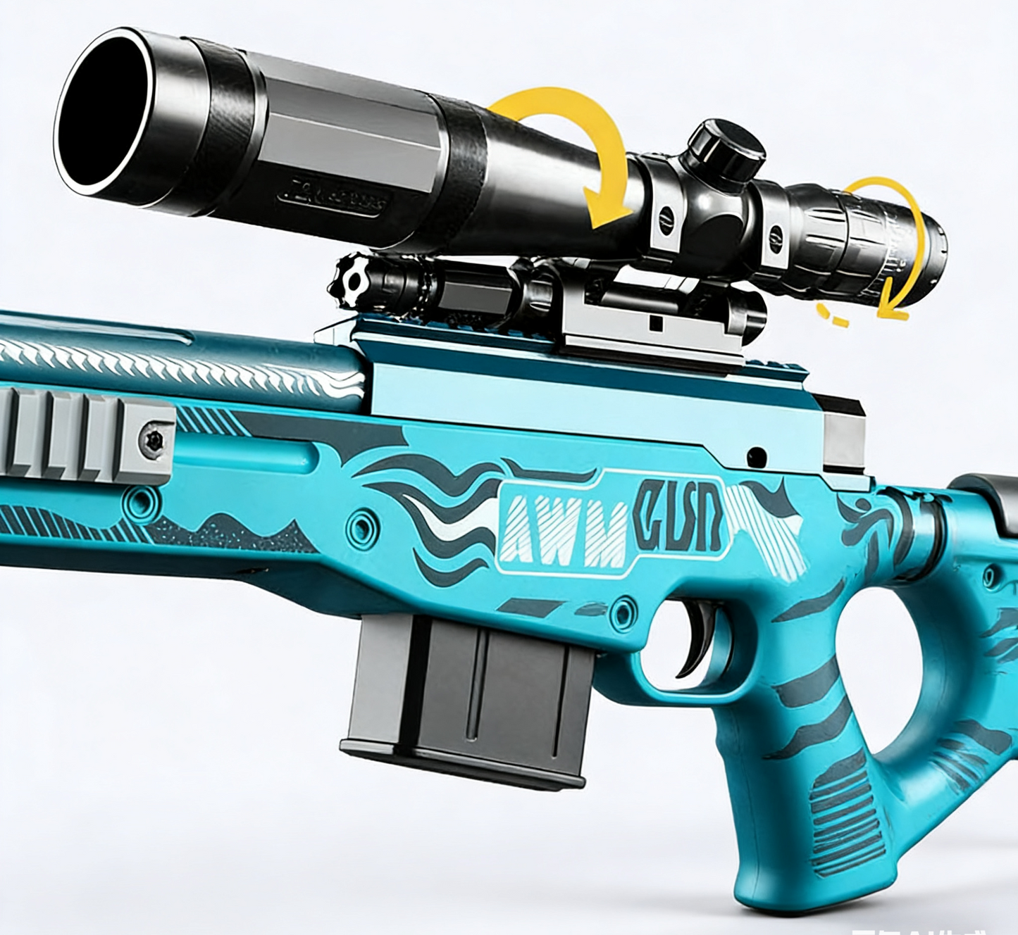 JF AWM Shell-Ejecting nerf Sniper Rifle