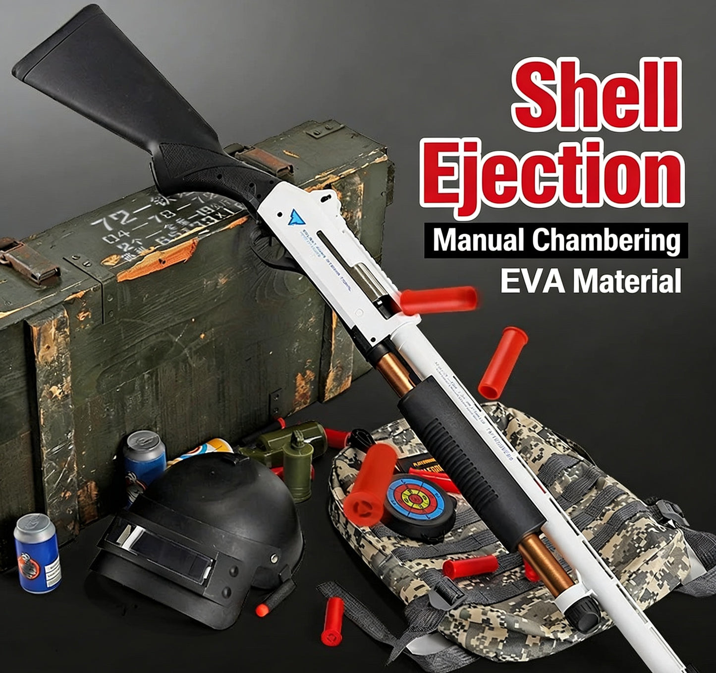BLG Mossberg M500 Shell-Ejecting Nerf Shotgun