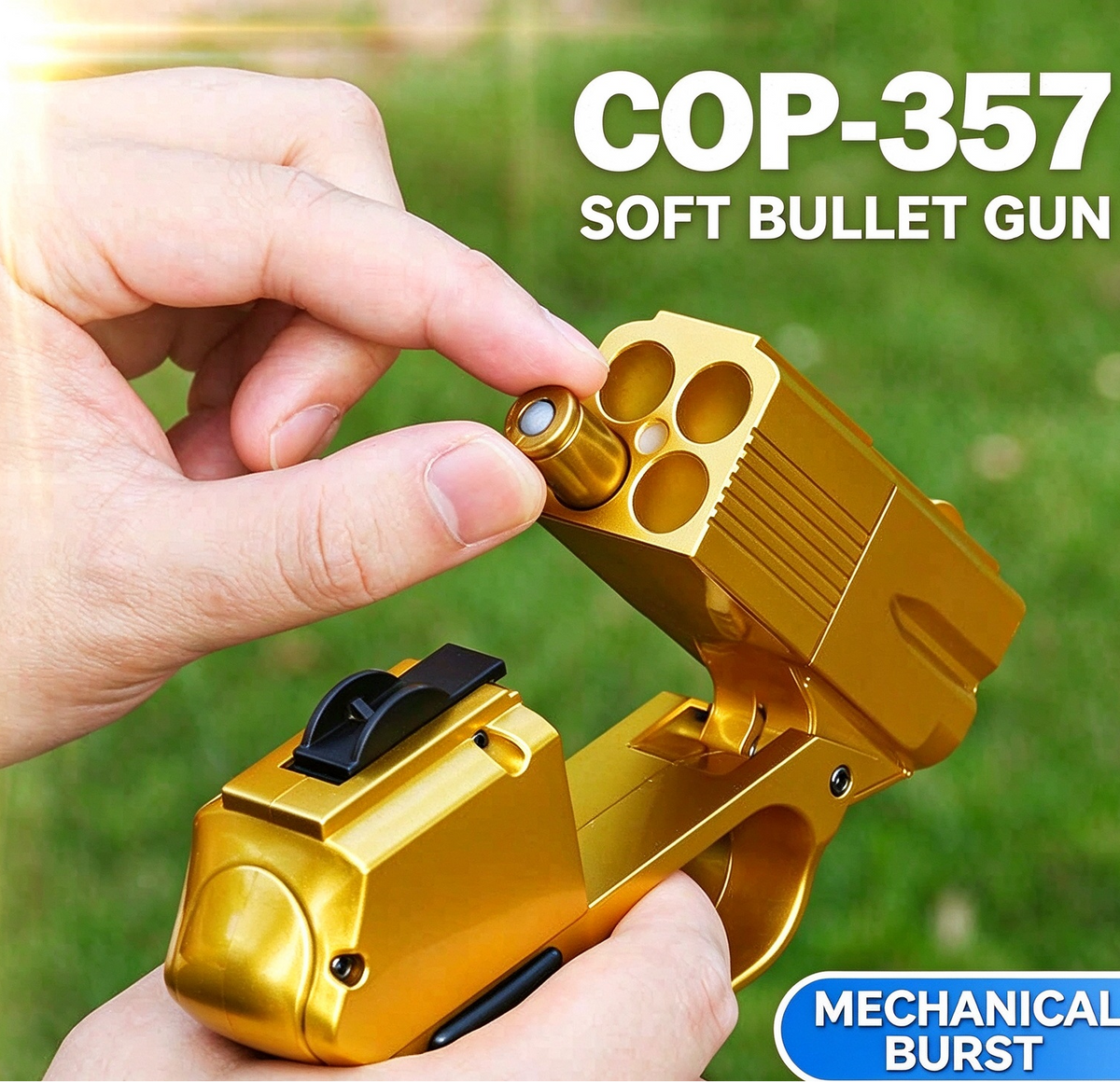 COP 357 4-Shot Shell-Ejecting Nerf Pistol