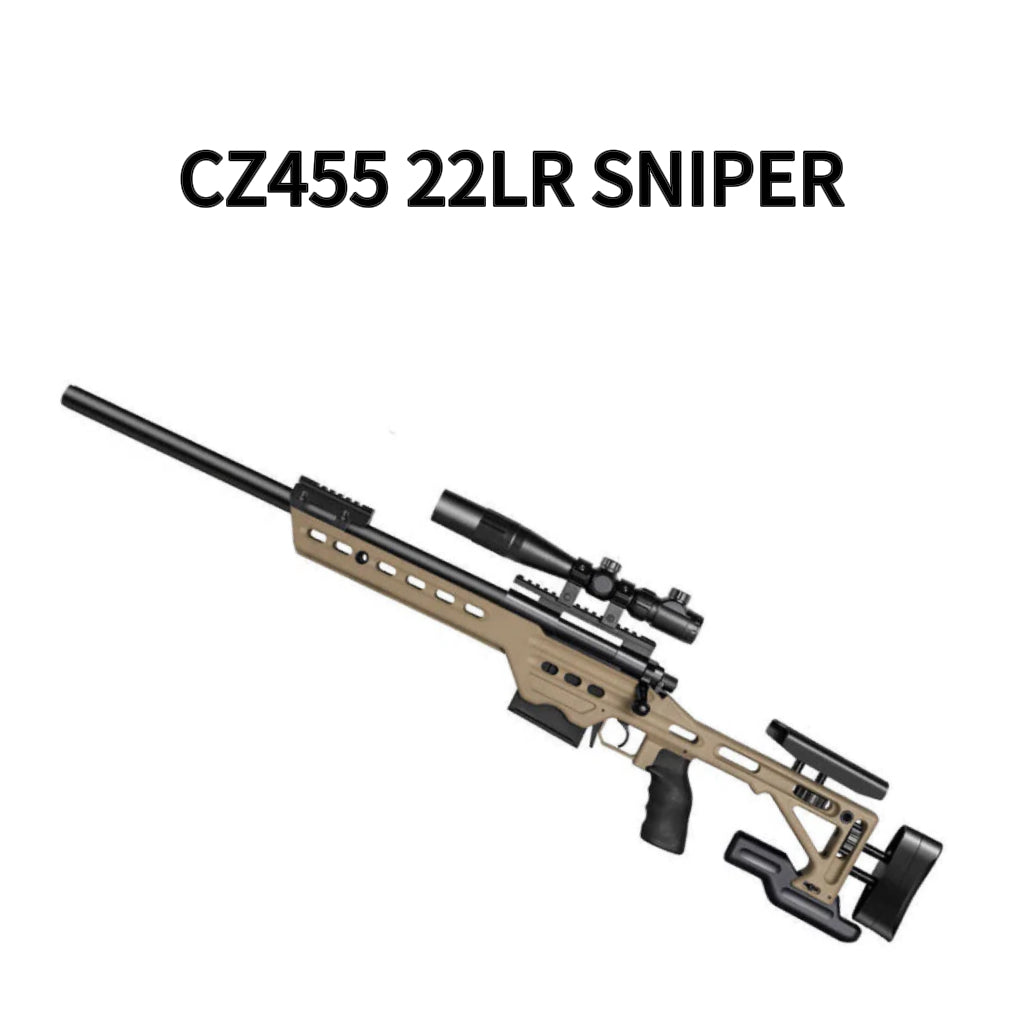 CZ-455 22LR Bolt Action Nerf Sniper