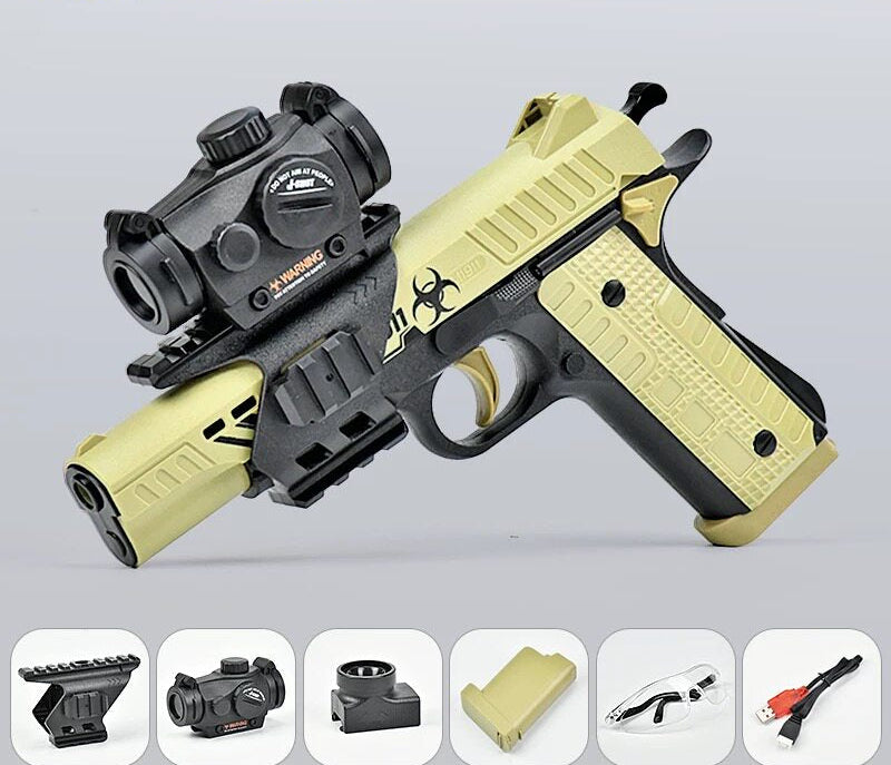 JF Colt M1911 Electric Gel Blaster Pistol