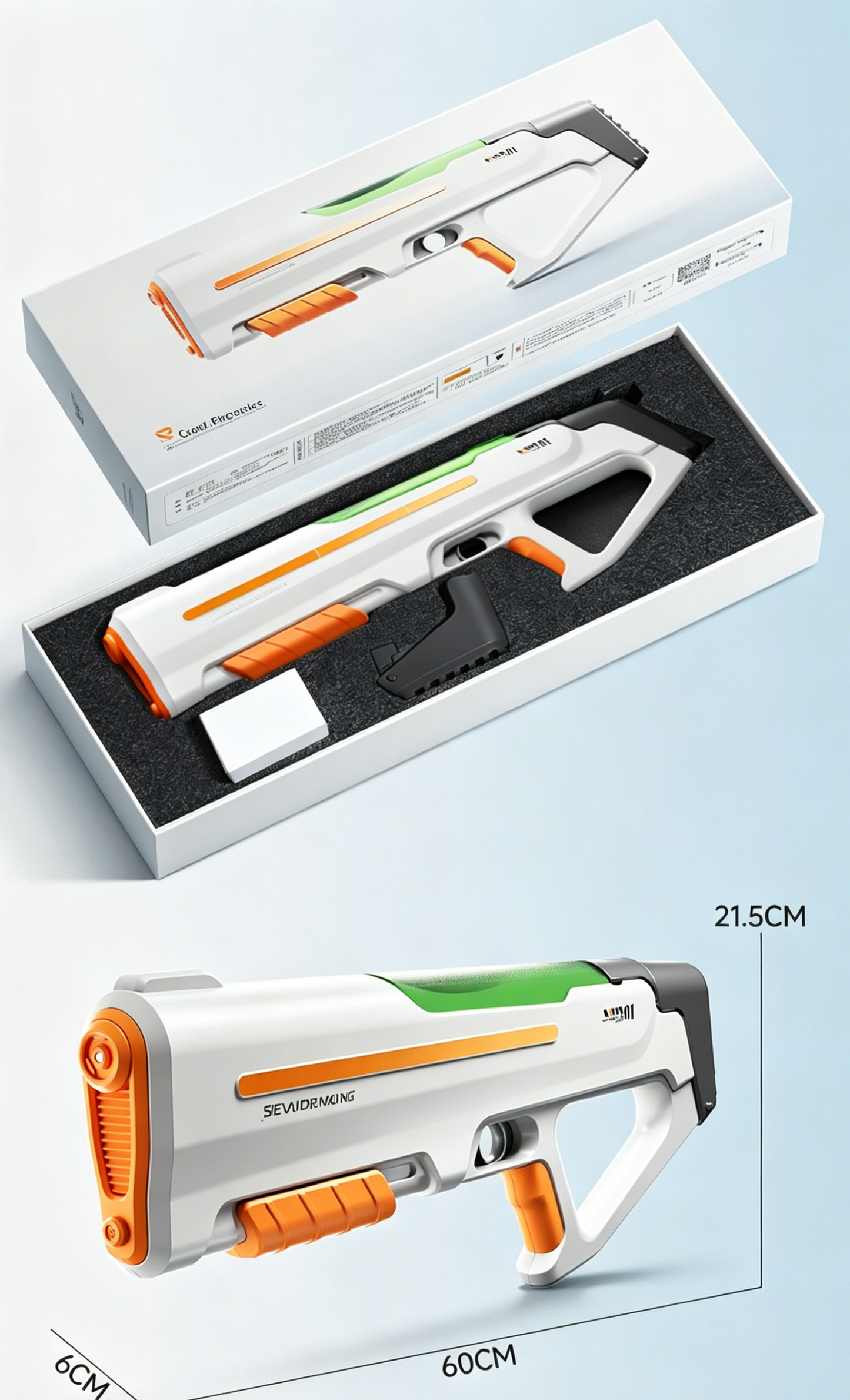 Cool Luminous Electric Water Gun