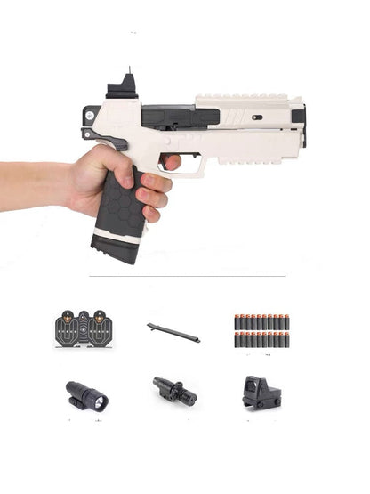Cyberpunk Lizzie Gecko2.0 Manual Nerf Pistol