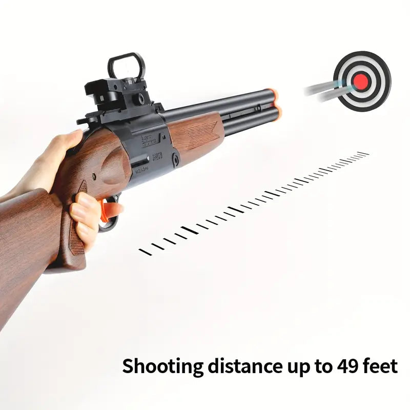 S686 Double Barrel Shell Ejecting Nerf Shotgun