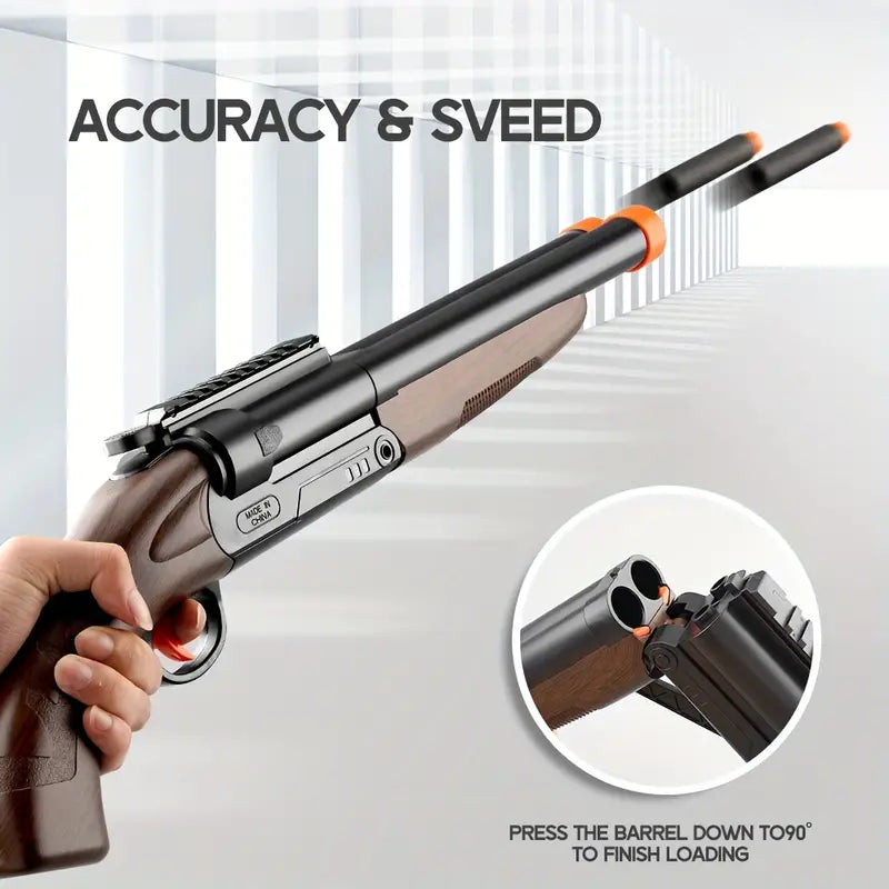 S686 Double Barrel Shell Ejecting Nerf Shotgun