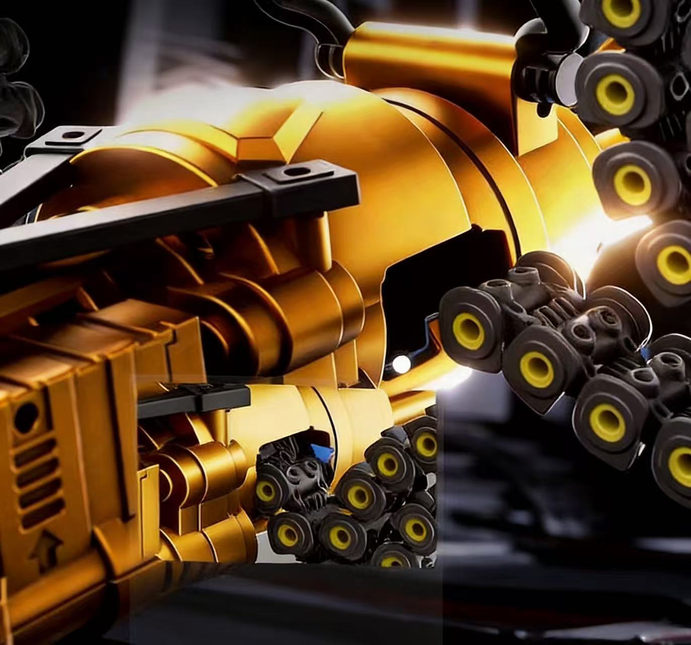 Electric Full-autoNerf Gatling Gun
