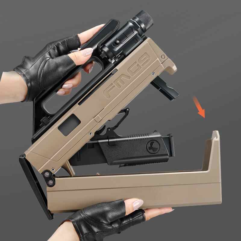 FMG9 Folding Shell Ejecting Nerf SMG