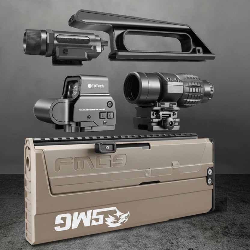 FMG9 Folding Shell Ejecting Nerf SMG