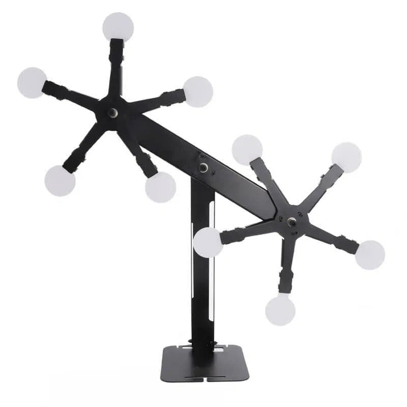 Five-Star_Rotating_Magnetic_Metal_Windmill_Shooting_Target