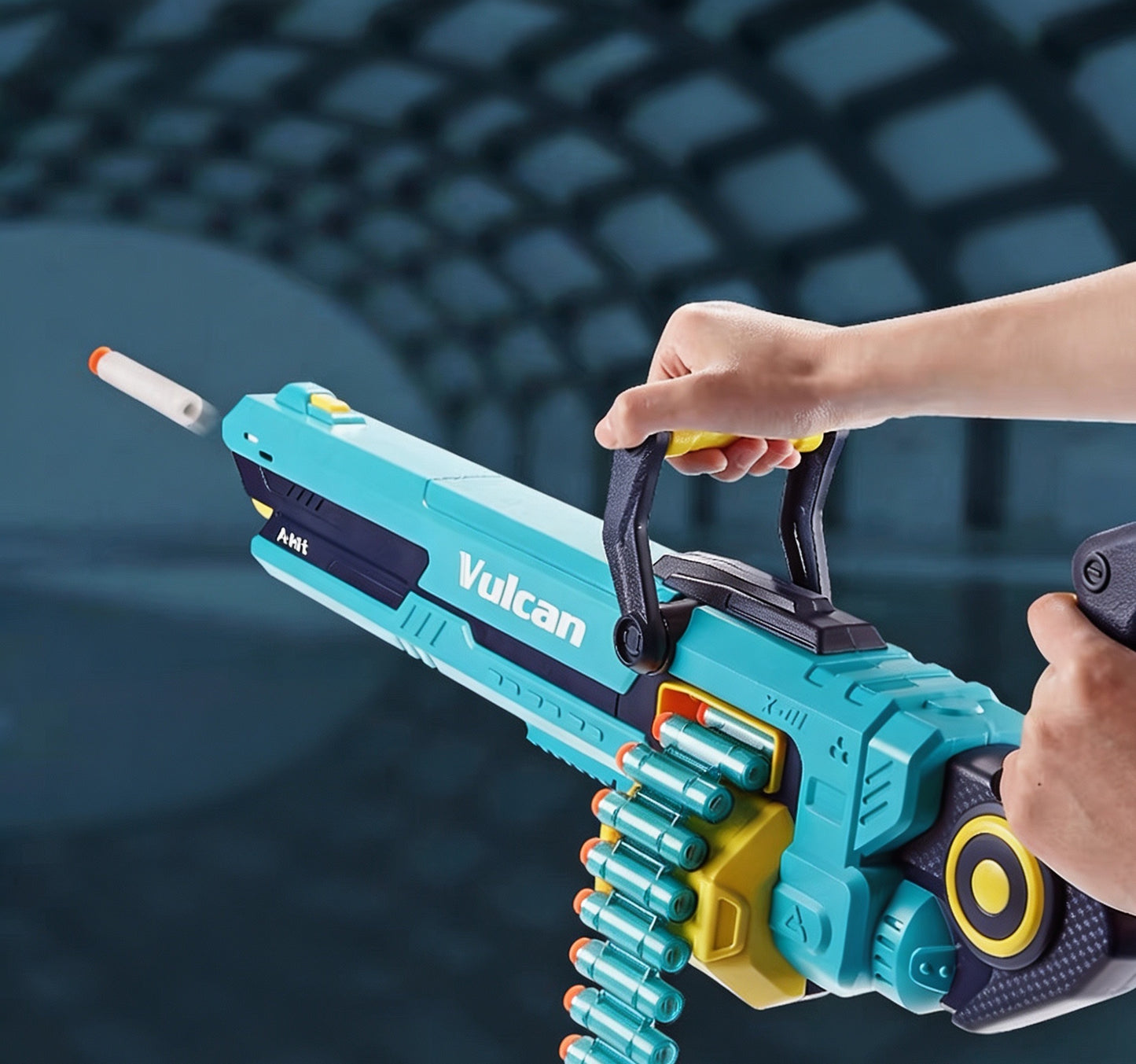 Gatling Electric Full-Auto Nerf Machine Gun
