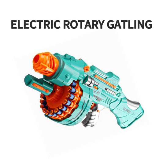 Full-Auto Rotary Electric Nerf Gatling Gun
