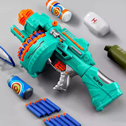 Full-Auto Rotary Electric Nerf Gatling Gun