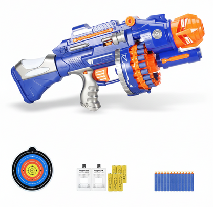 Full-Auto Rotary Electric Nerf Gatling Gun