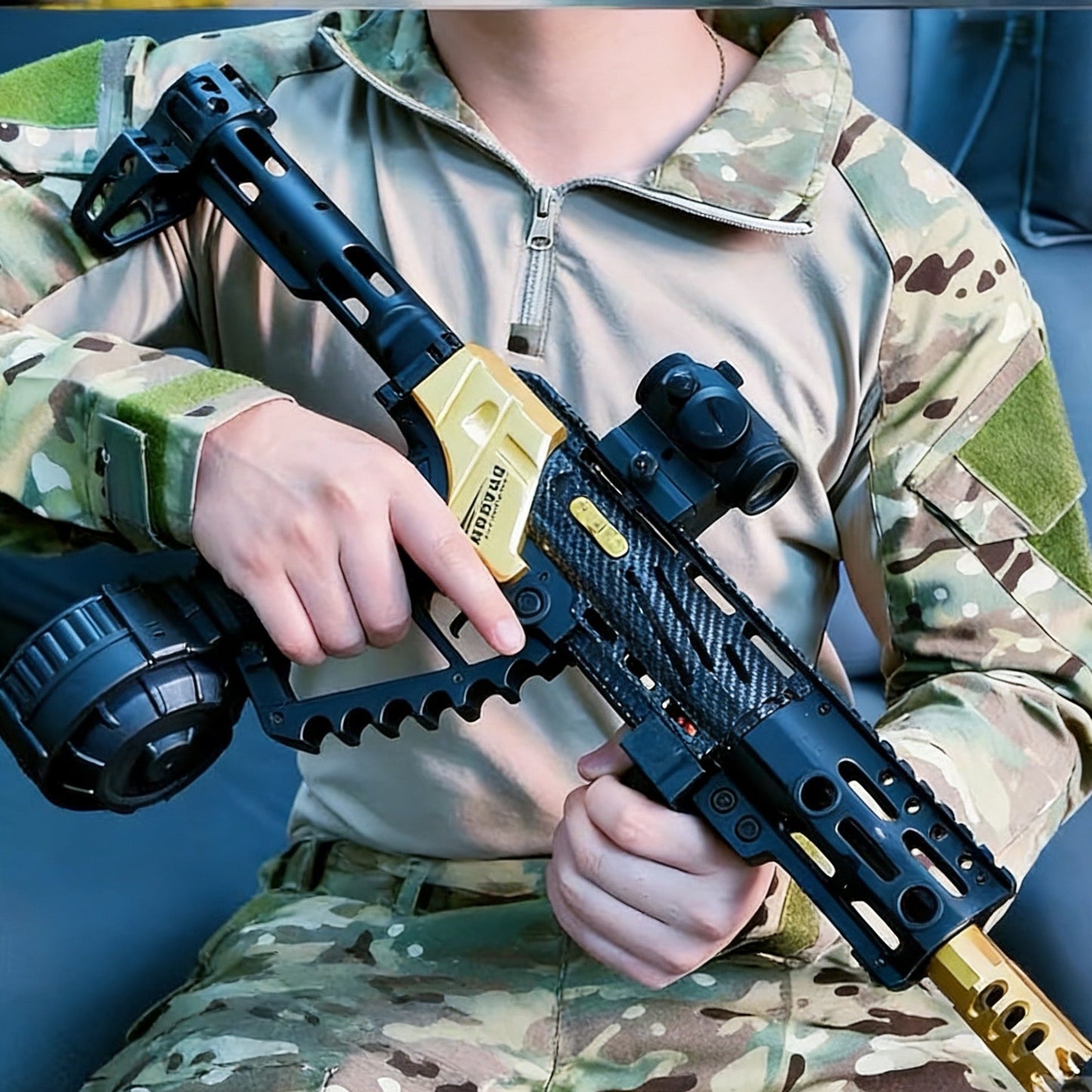 Handi MK17 Carbon Fiber Gel Blaster Rifle