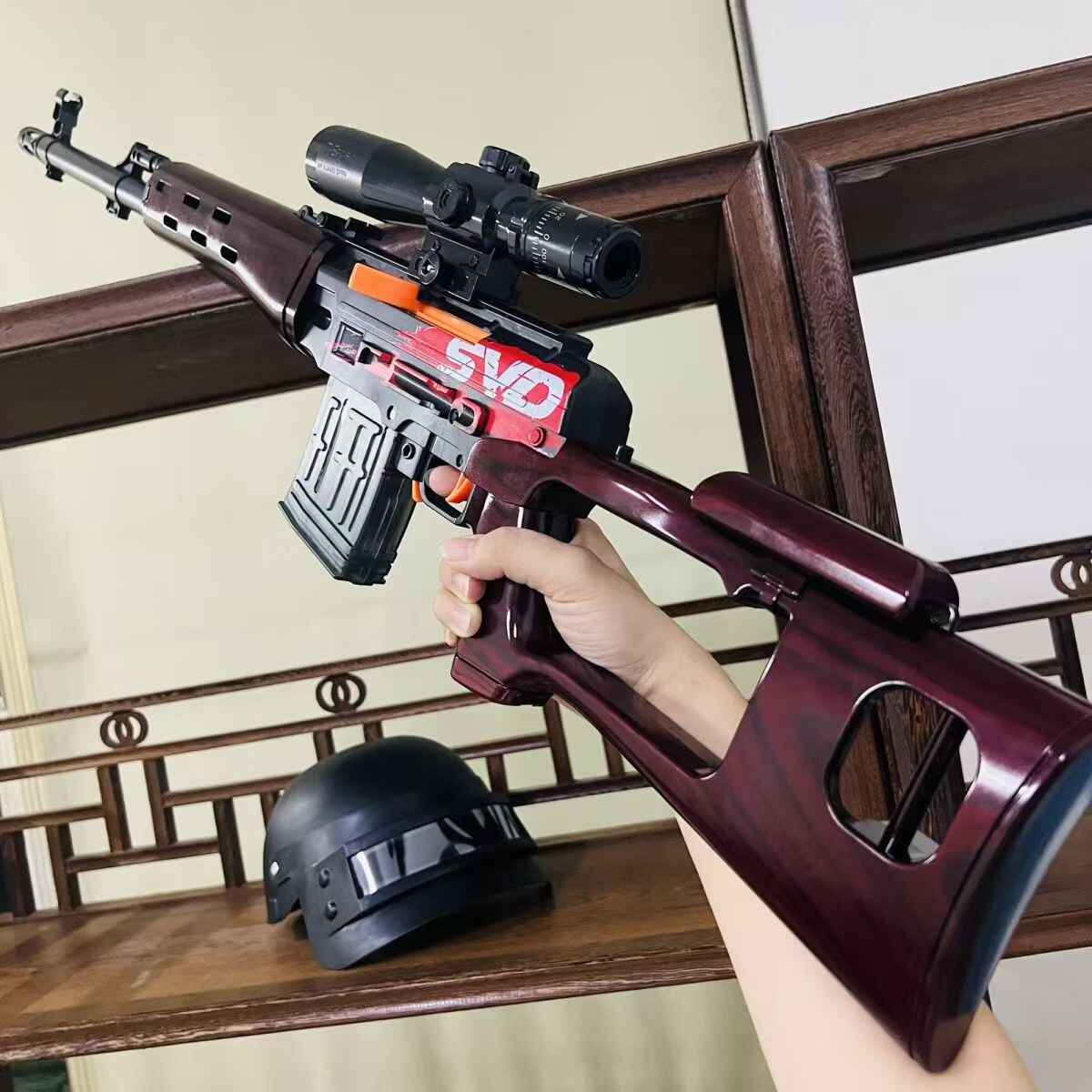 Handi SVD Manual Bolt-Action Nerf Sniper