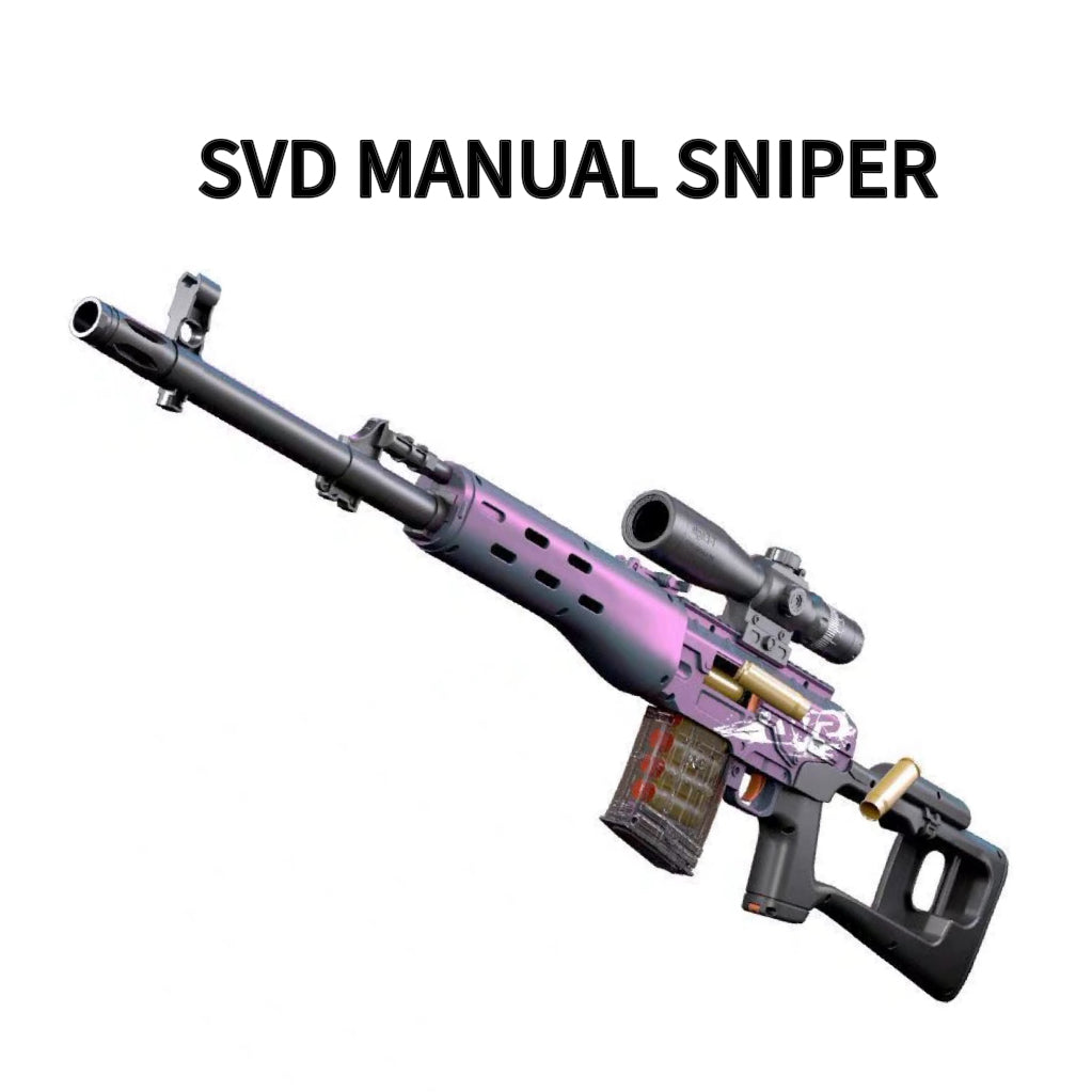 Handi SVD Manual Bolt-Action Nerf Sniper&nbsp;