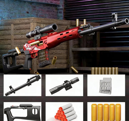 Handi SVD Manual Bolt-Action Nerf Sniper
