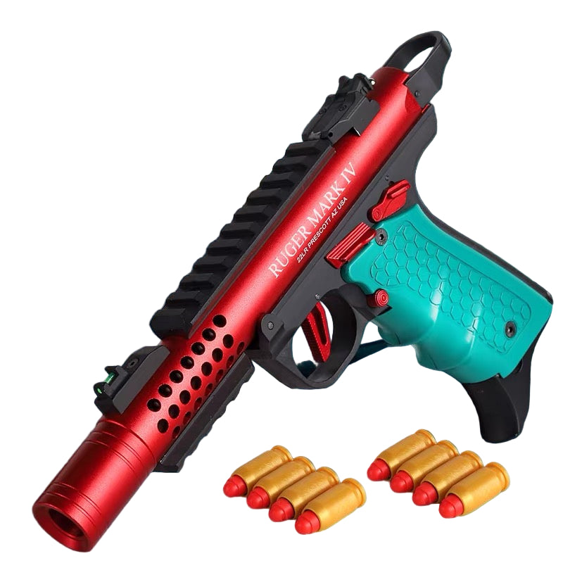 Hanke Ruger Mark IV Metal Manual Nerf Pistol