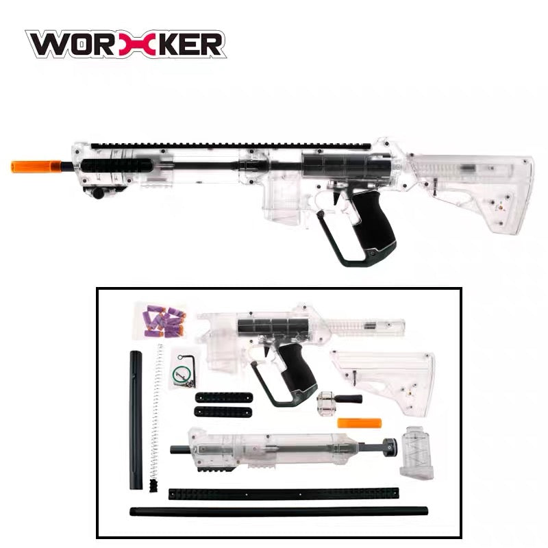 Worker Harrier Blaster Manual Nerf Gun