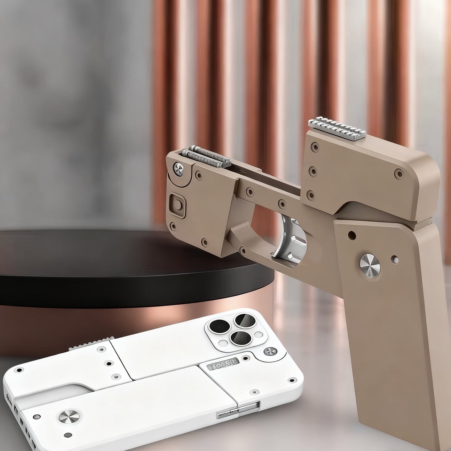 IC3SO Foldable Phone-Style Fidget Toy Gun