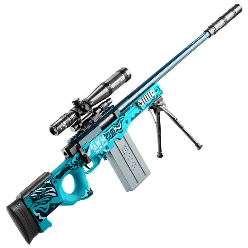 JF AWM Shell-Ejecting nerf Sniper Rifle