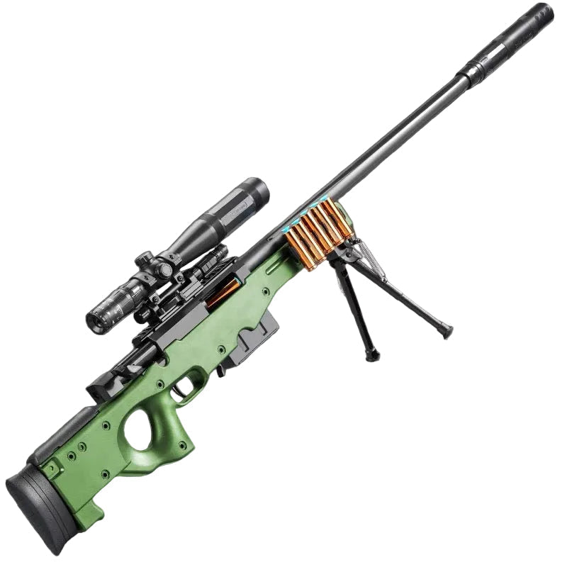 JF AWM Shell-Ejecting nerf Sniper Rifle