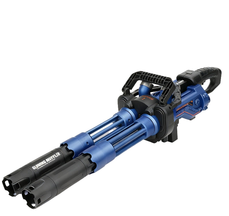 JF Gatling Dual-Barrel gel blaster machine gun