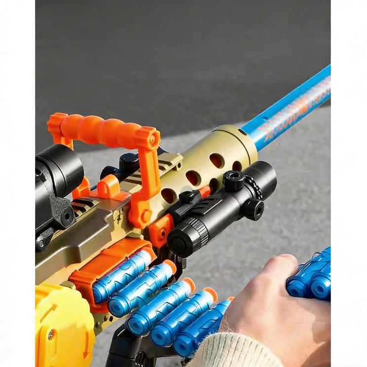 JF M2 Full-Auto Chain  Nerf Machine Gun