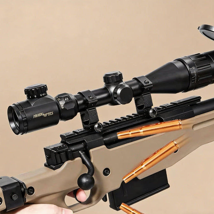 JieYing AWM Shell Ejection Nerf Guns Sniper