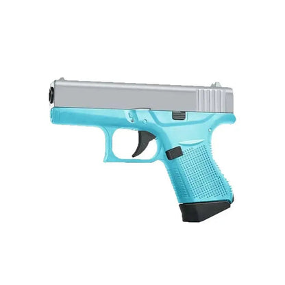 Jinming Glock 43 style blue nerf pistol