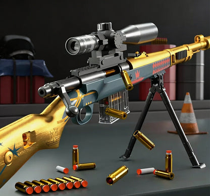 Kar98k Shell-Ejecting Nerf Sniper Rifle With Scope