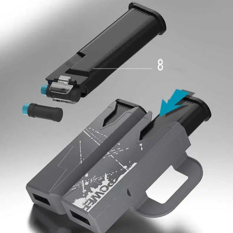 Lehui LP55 Transparent Manual Nerf Pistol