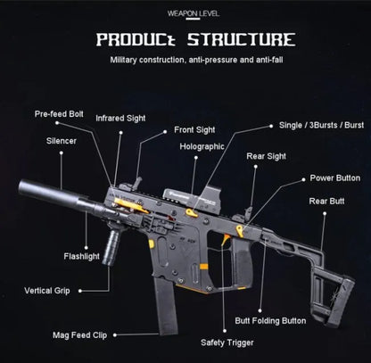 LeHui Kriss Vector V2 Electric Gel Blaster