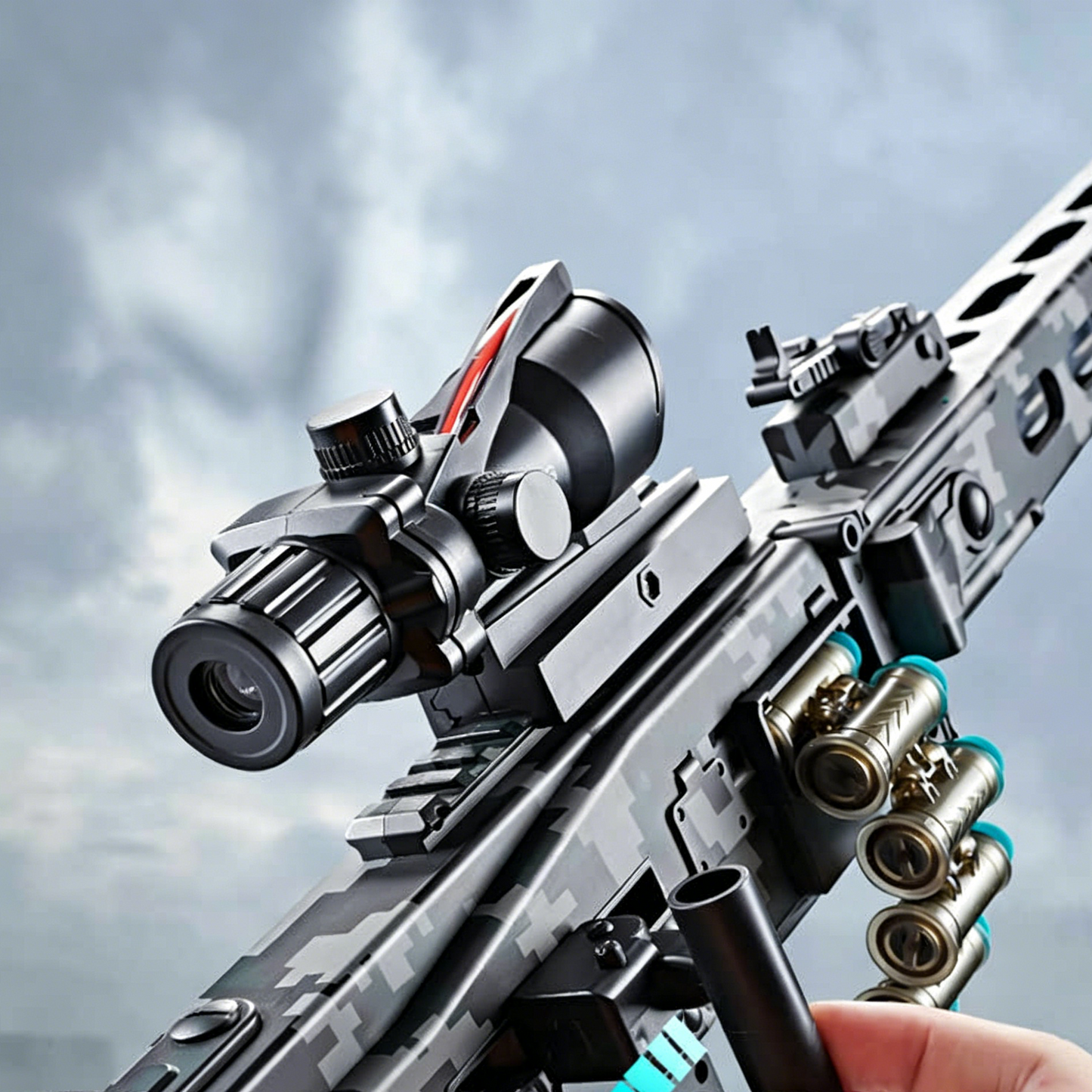 LeHui MG3 Belt-Fed Nerf Machine Gun