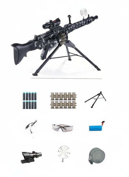 LeHui MG3 Belt-Fed nerf Machine Gun