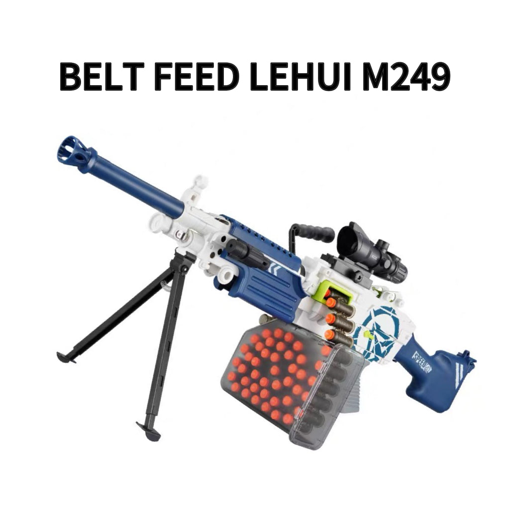 Lehui M249 Realistic Nerf Machine Gun