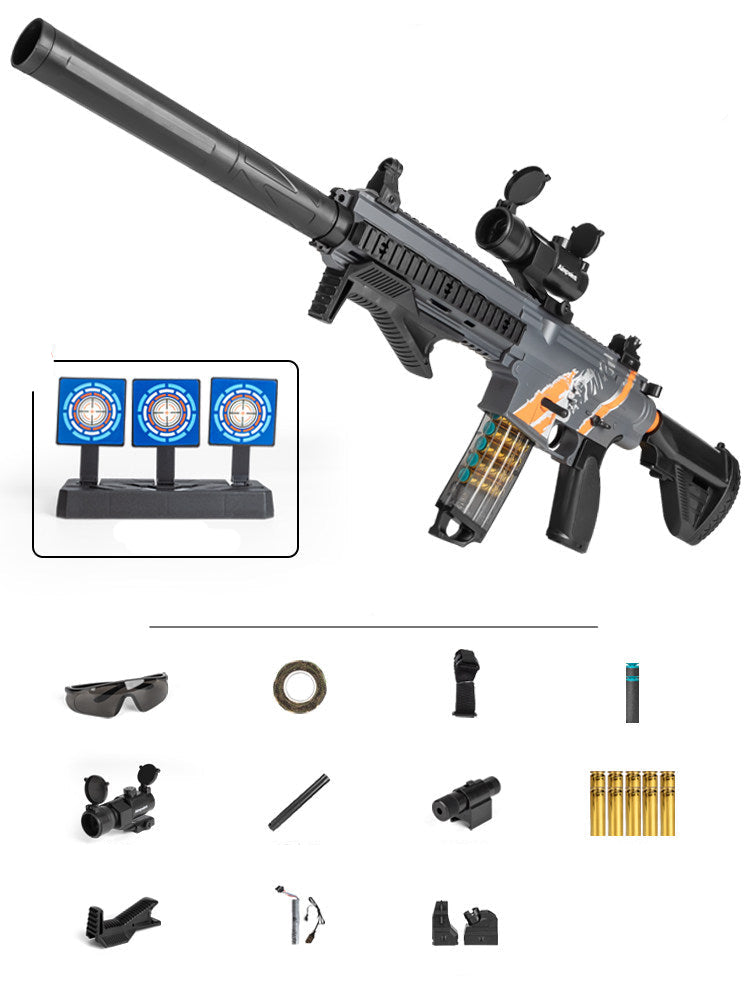 Lehui M416 Electric Shell Ejecting Nerf Rifle