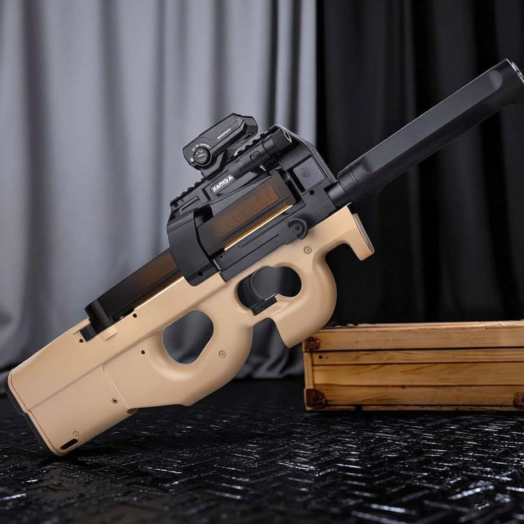 Lehui P90 Electric SMG Gel Blaster With Tracer