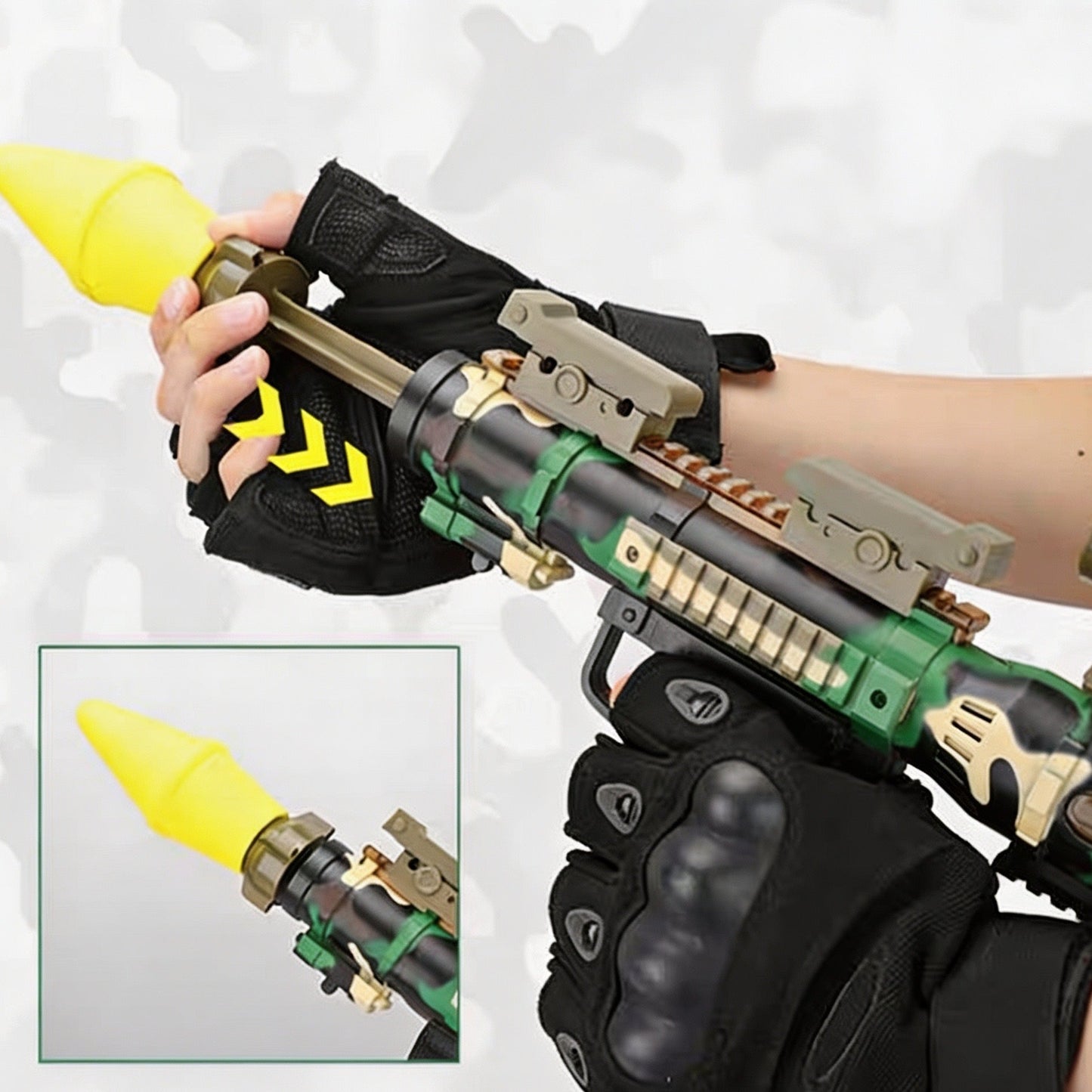 Sound Light RPG Nerf Rocket Launcher