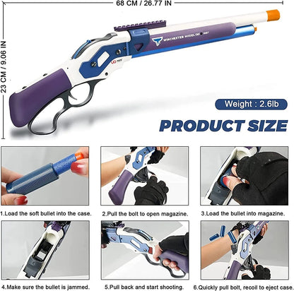 UDL Winchester M1887 Lever Action Nerf Shotgun