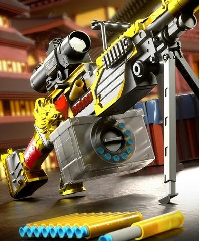 M249 Dragon Shell-Ejecting Nerf Machine Gun