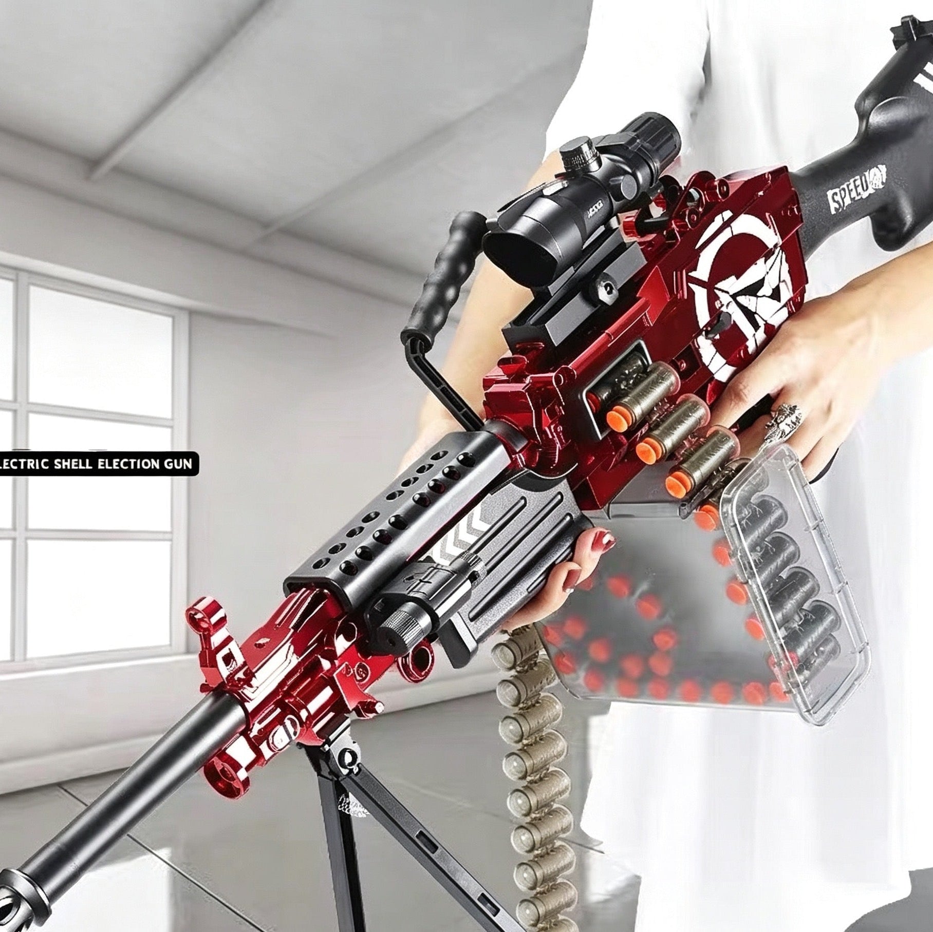 Lehui M249 Realistic Nerf Machine Gun