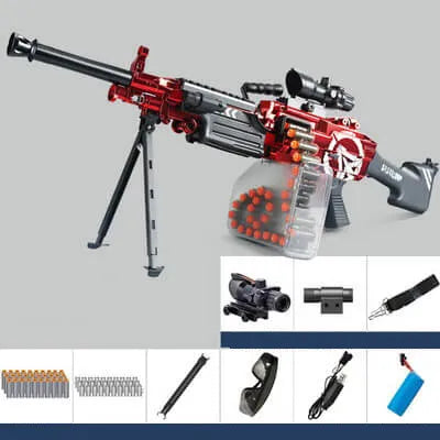 Lehui M249 Realistic Nerf Machine Gun
