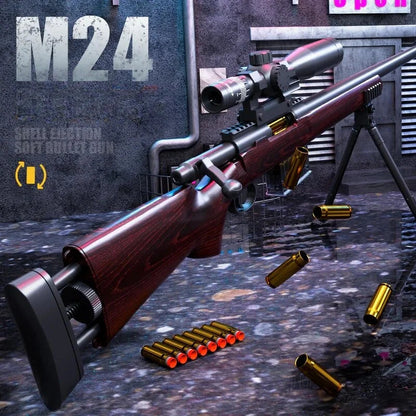 M24 Bolt-Action Nerf Sniper Rifle