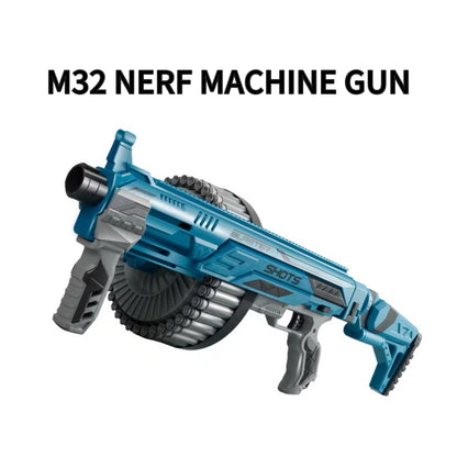 M32 Dual-Mode Rotary Nerf Machine Gun