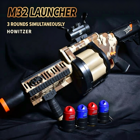 M32 Triple-Barrel Nerf Grenade Launcher