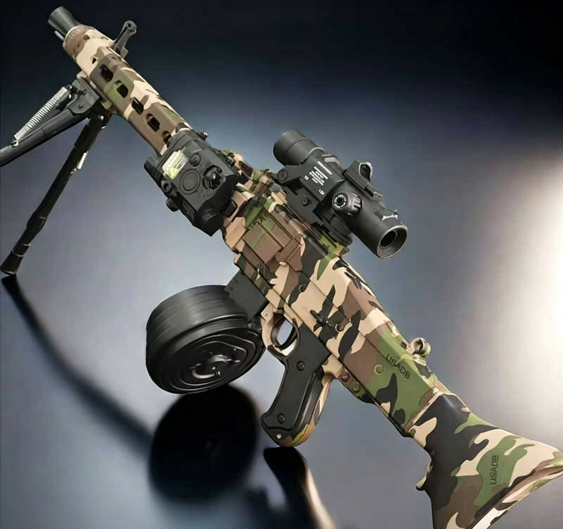 MG3 LMG Electric Full-Auto Gel Machine Gun