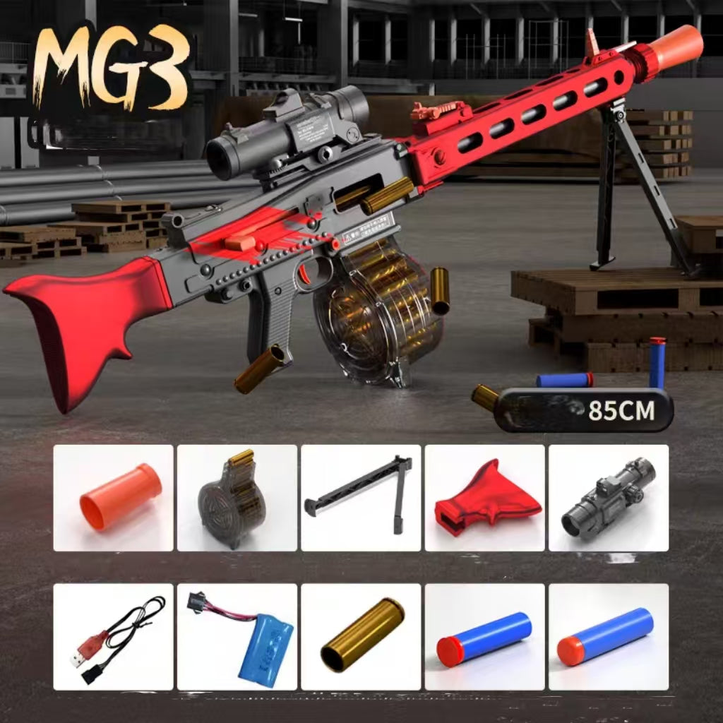 MG3 Dual-Mode Nerf Machine Gun