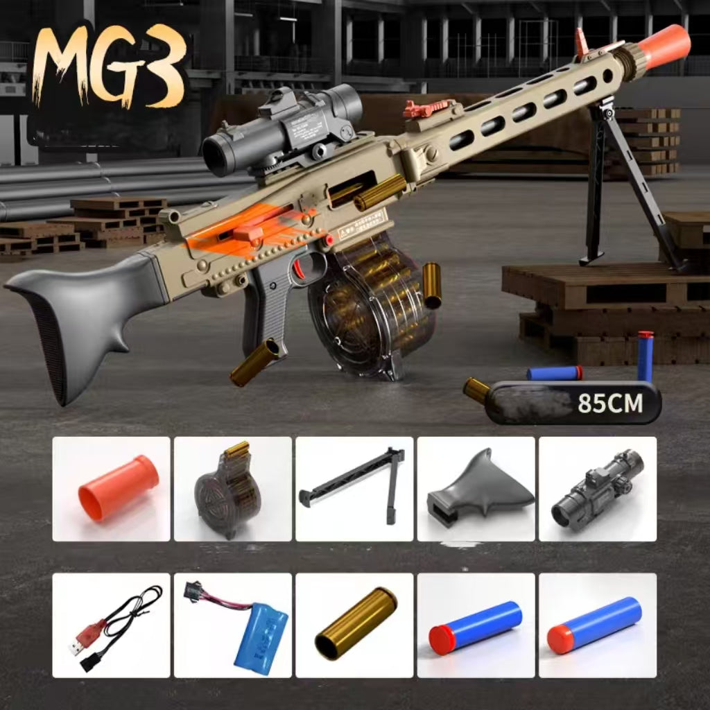 MG3 Dual-Mode Nerf Machine Gun